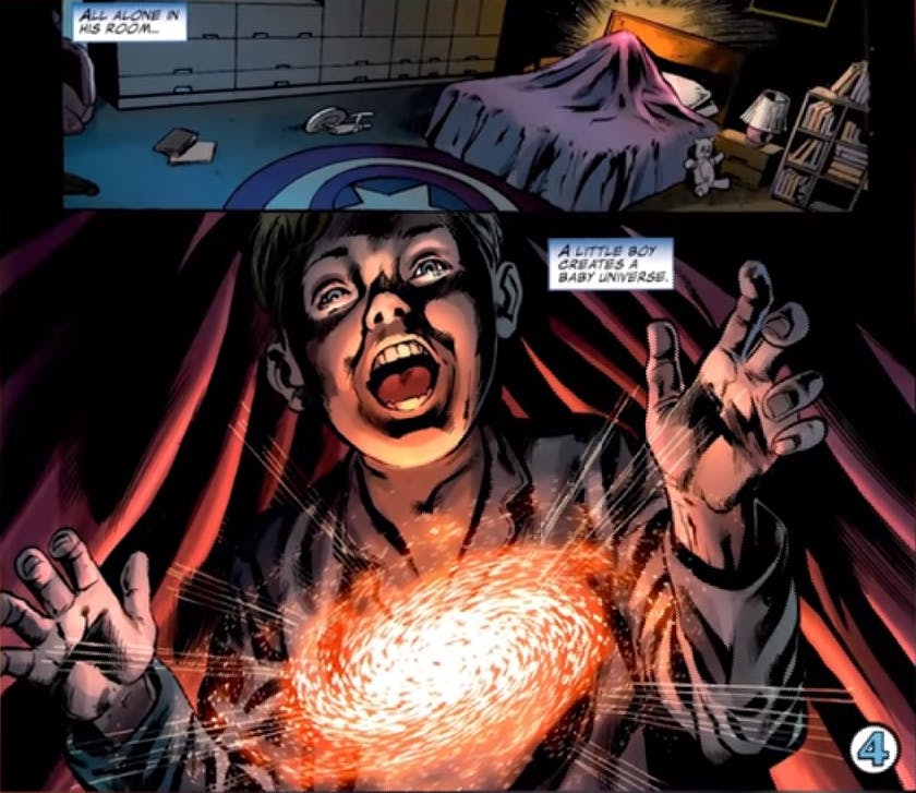 Most powerful Marvel heroes - Franklin Richards