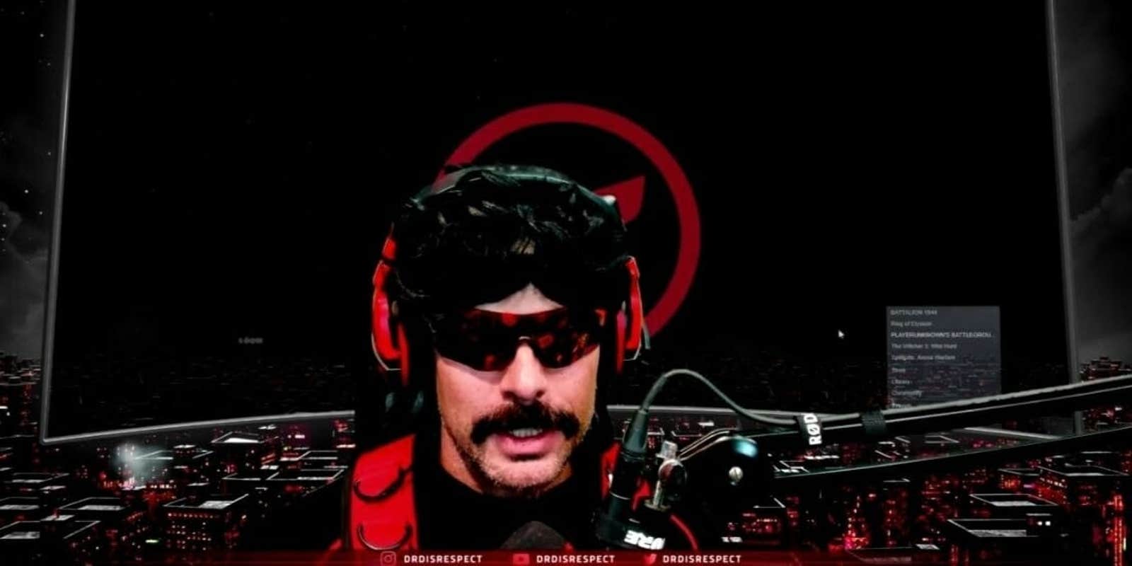 DrDisrespect Twitch ban apology