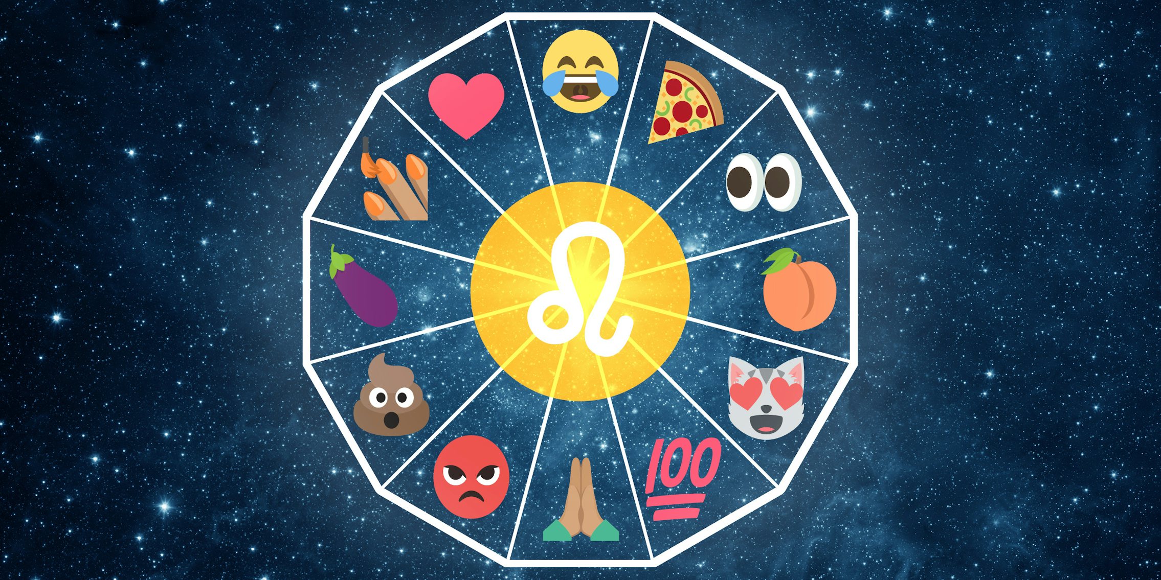 emoji horoscope leo