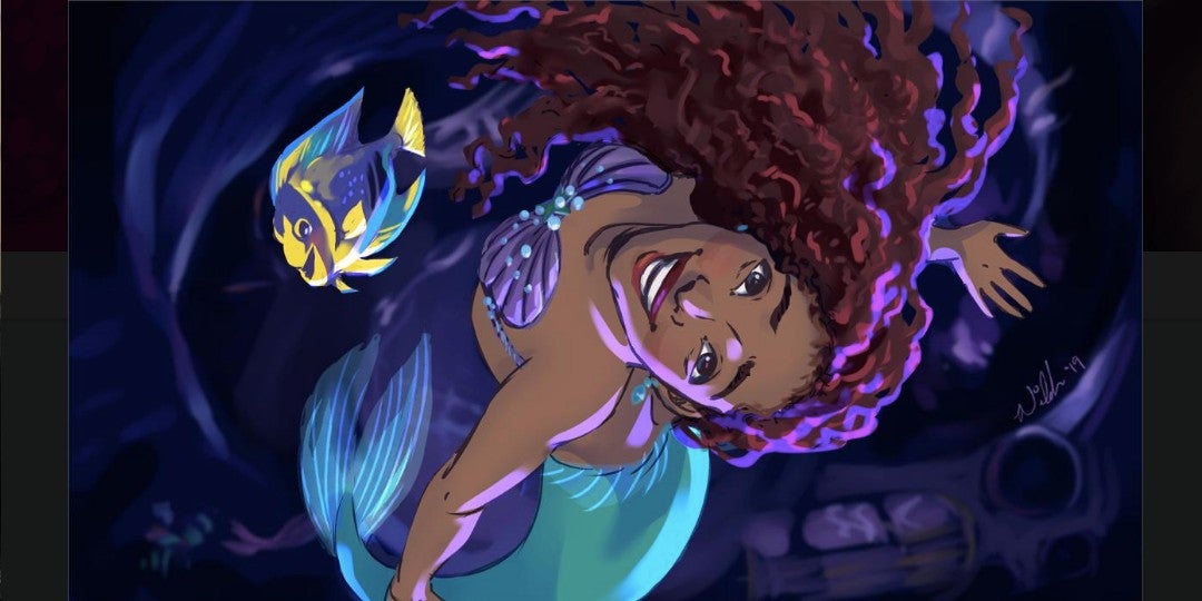 Fans Create Halle Bailey 'Little Mermaid' Artwork for LiveAction Film