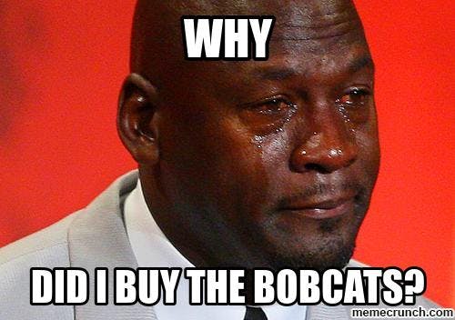 jordan crying bobcats