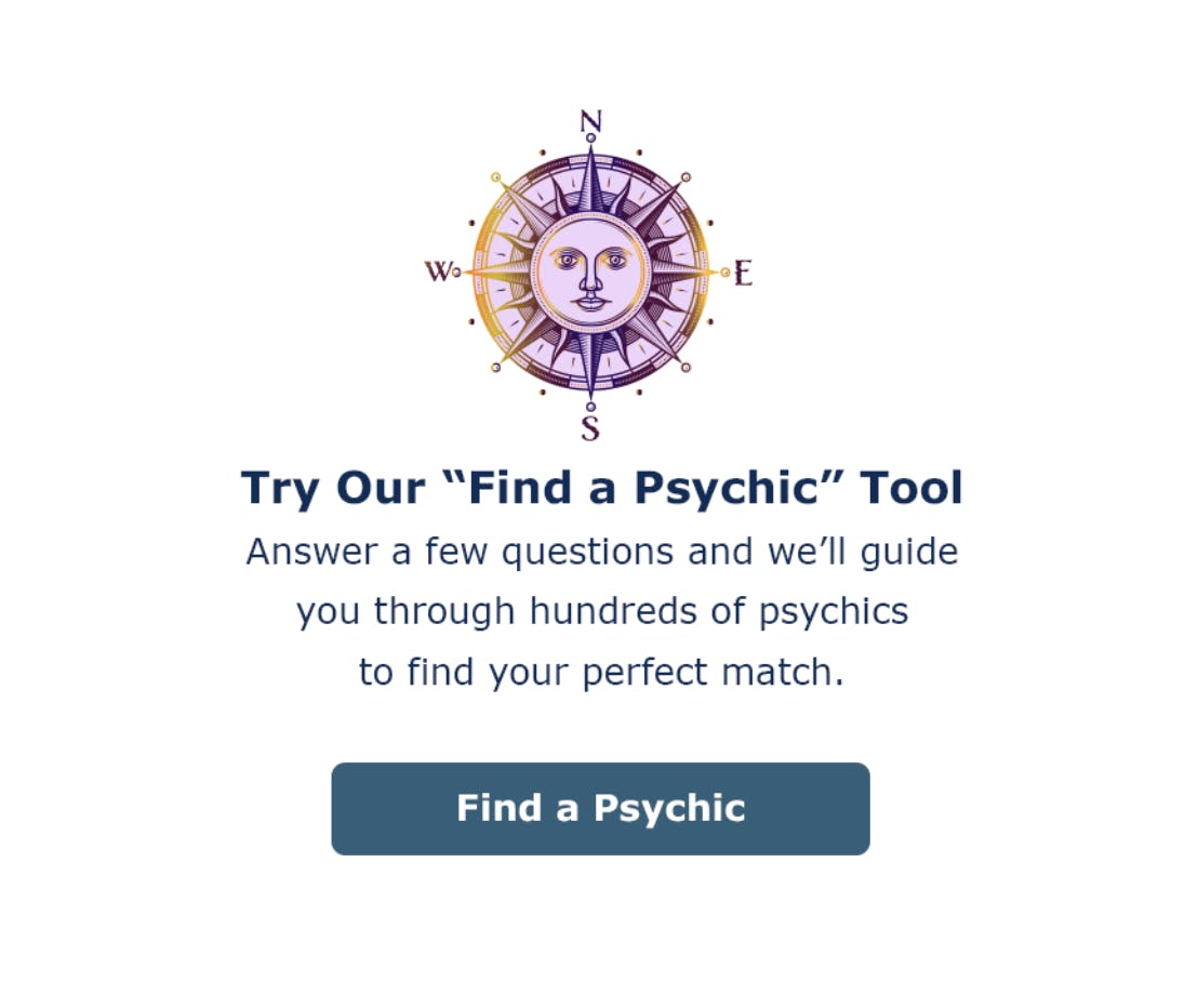 PsychicSource's find a psychic matching tool.