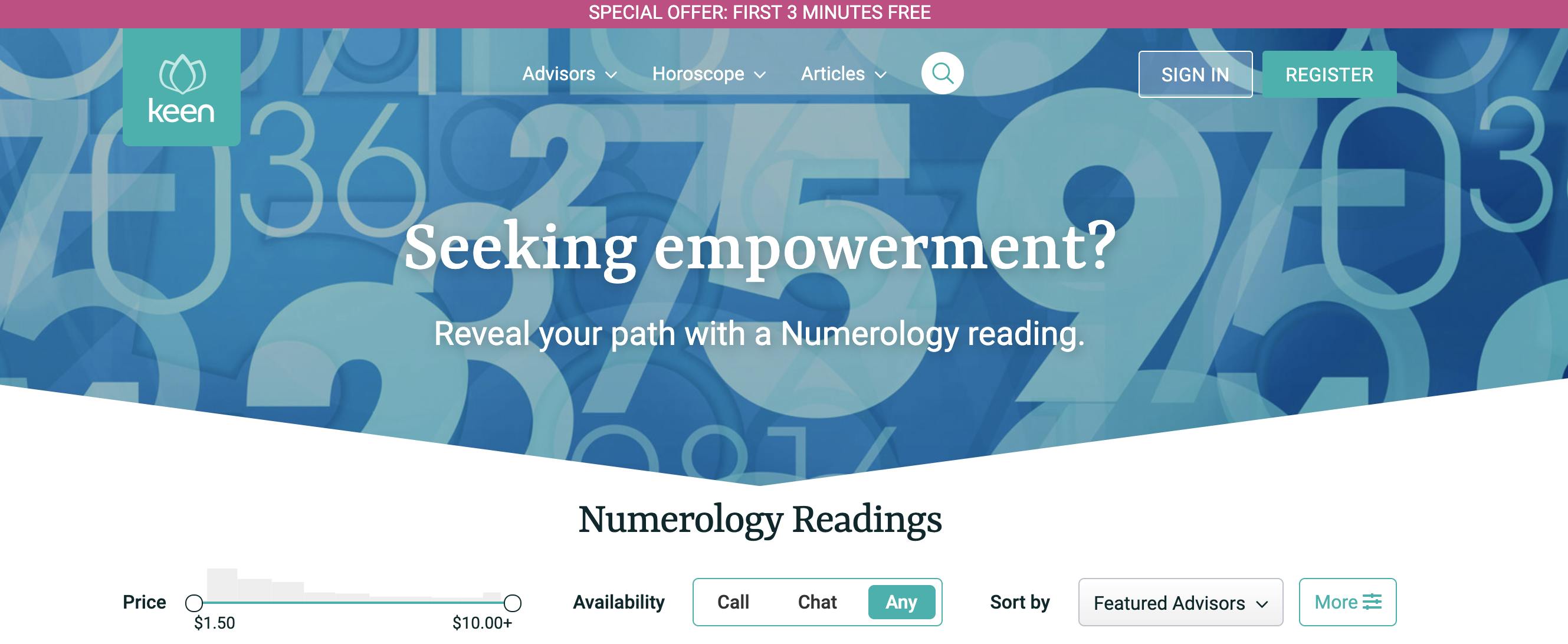 numerology reading