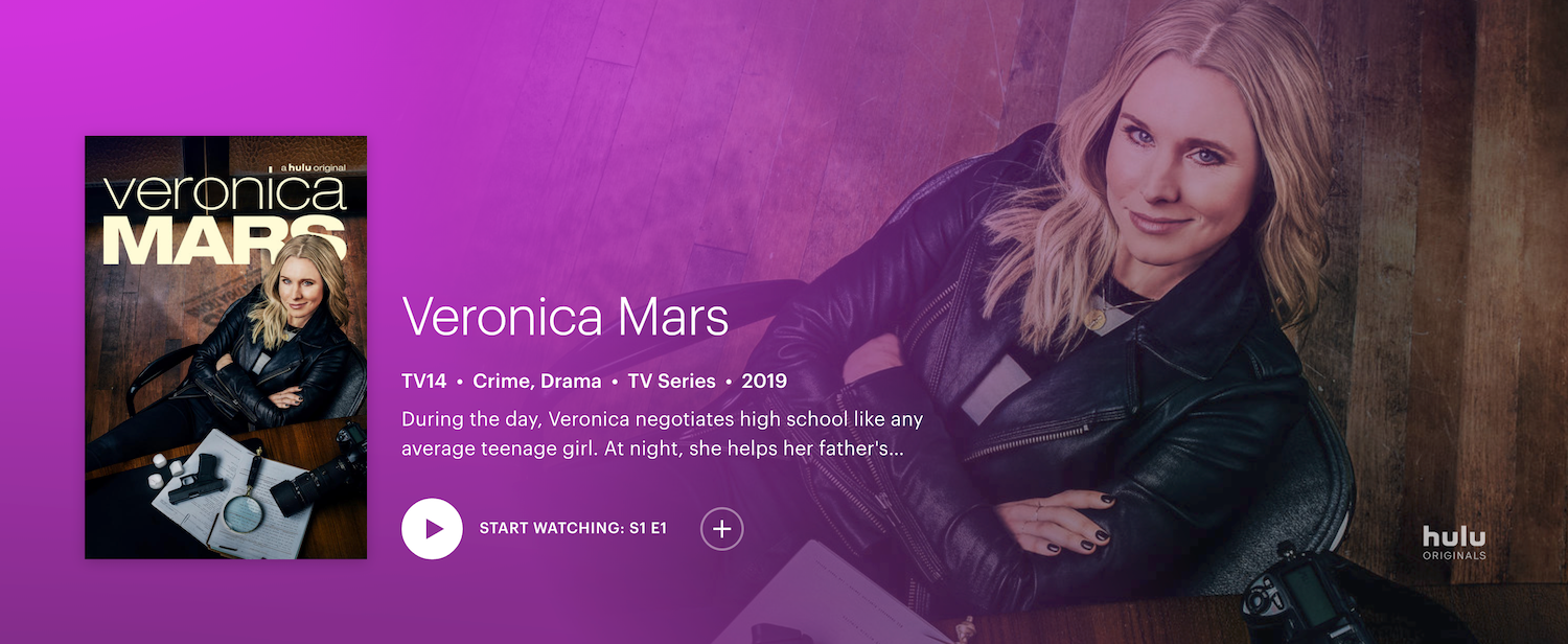 Veronica mars watch discount online