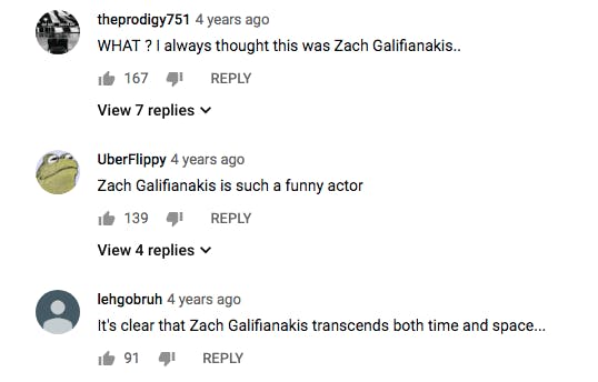 youtube robert redford comments