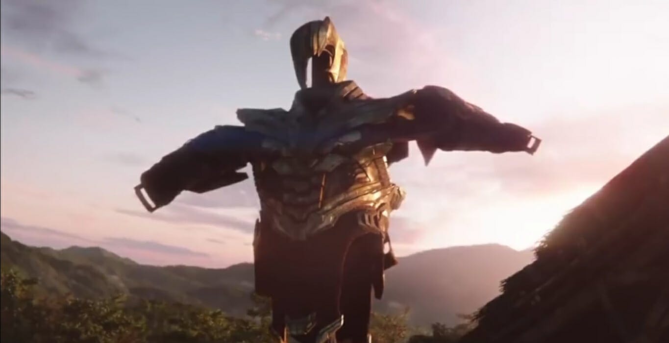 Thanos armor scarecrow