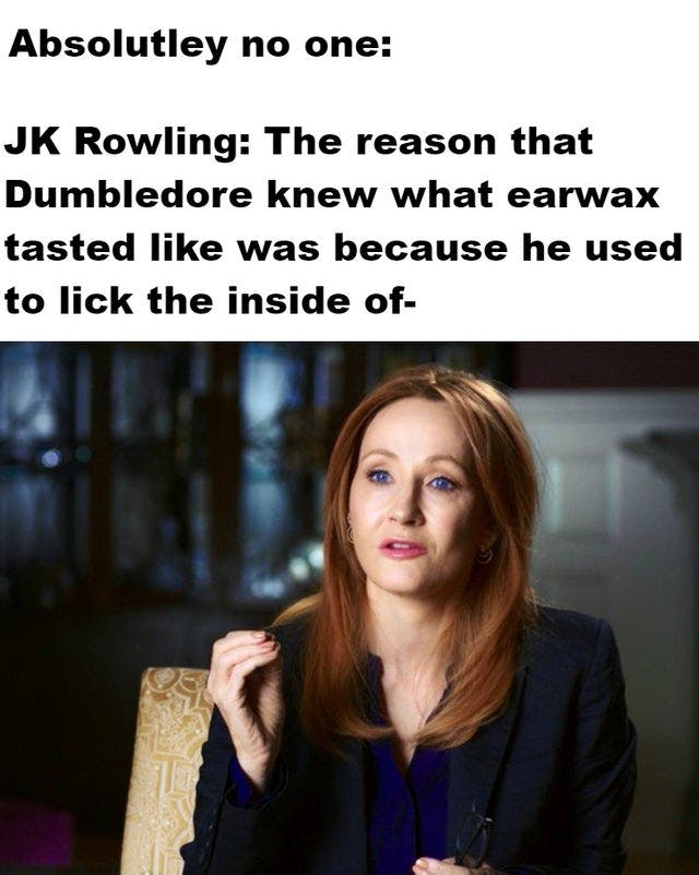Harry Potter memes - JK Rowling