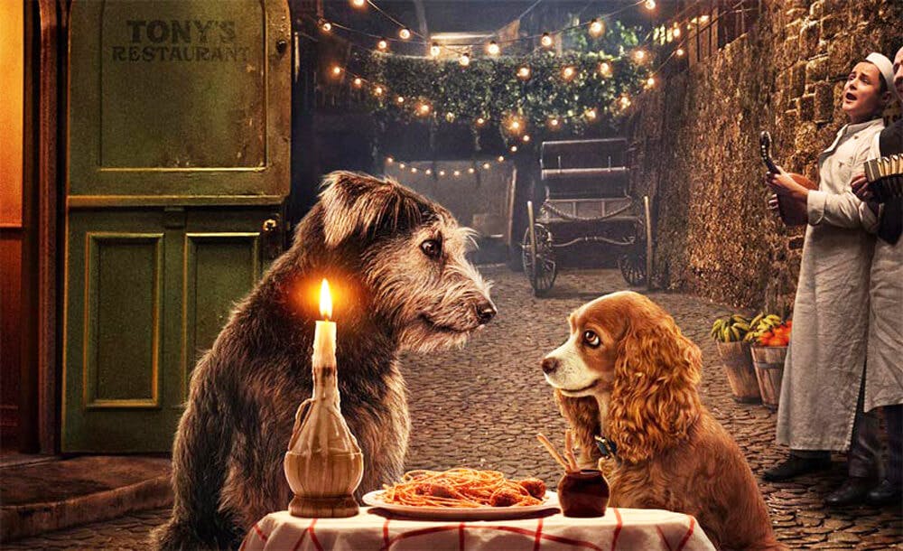 Lady and the Tramp disnet streaming