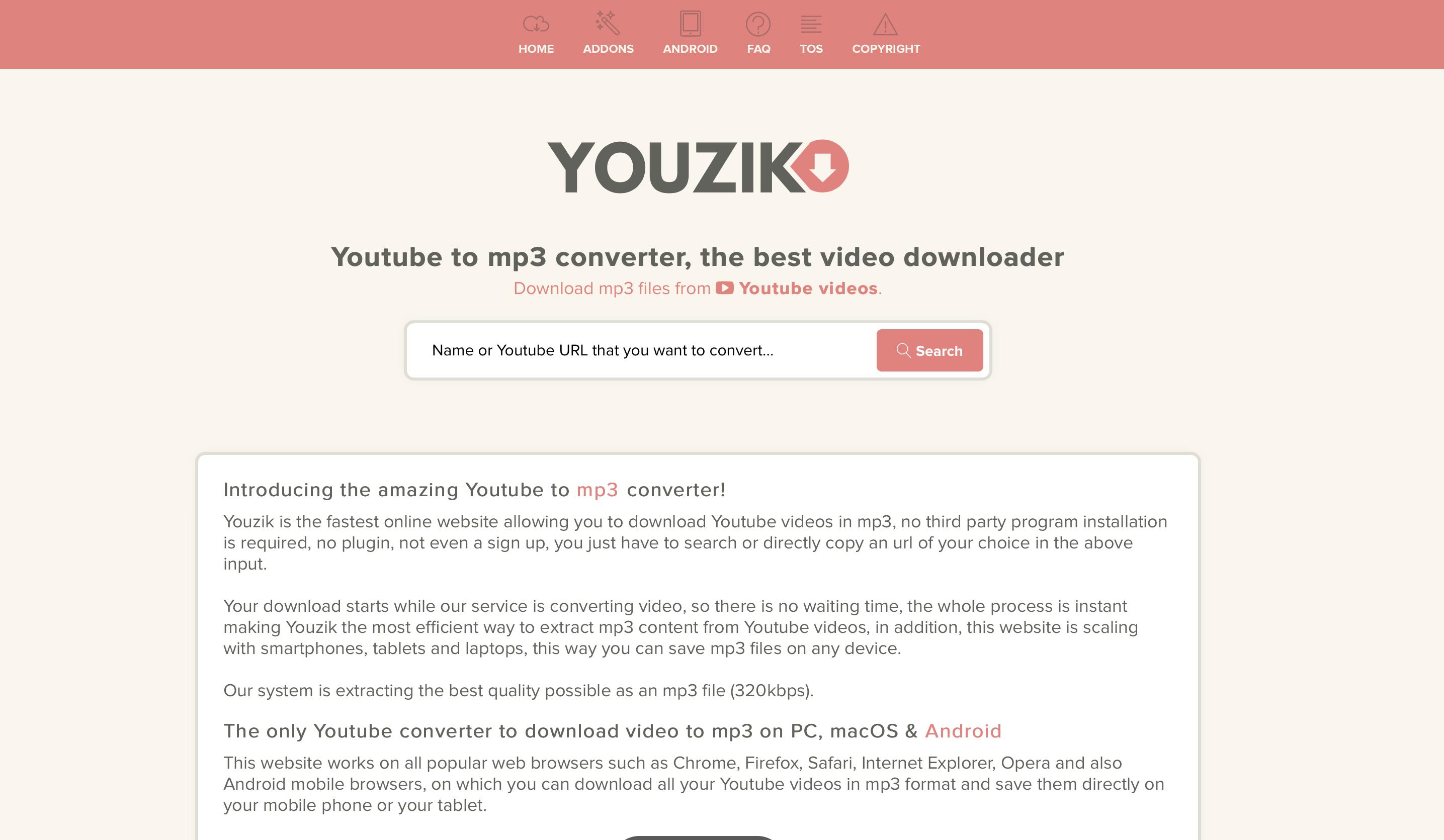 Download do APK de Video Tube to Mp3 converter para Android