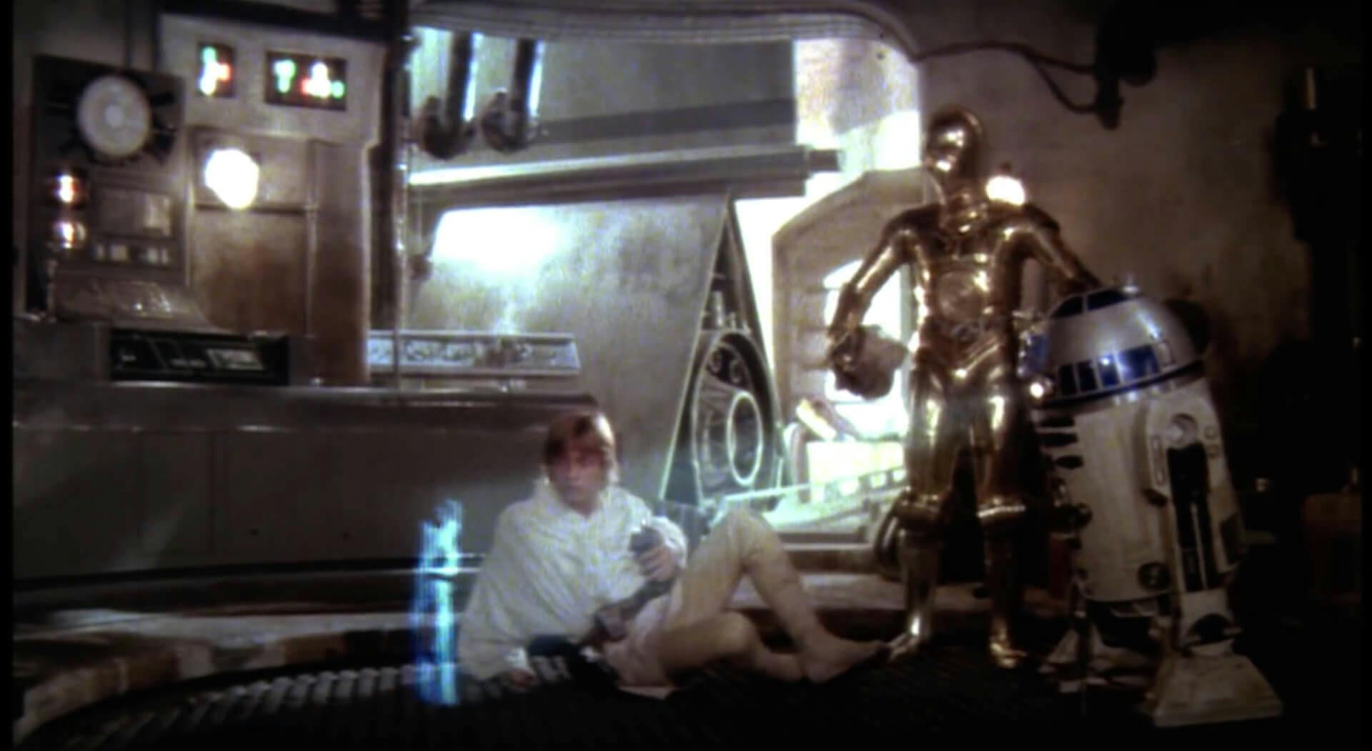 A New Hope - Luke, 3PO and R2D2