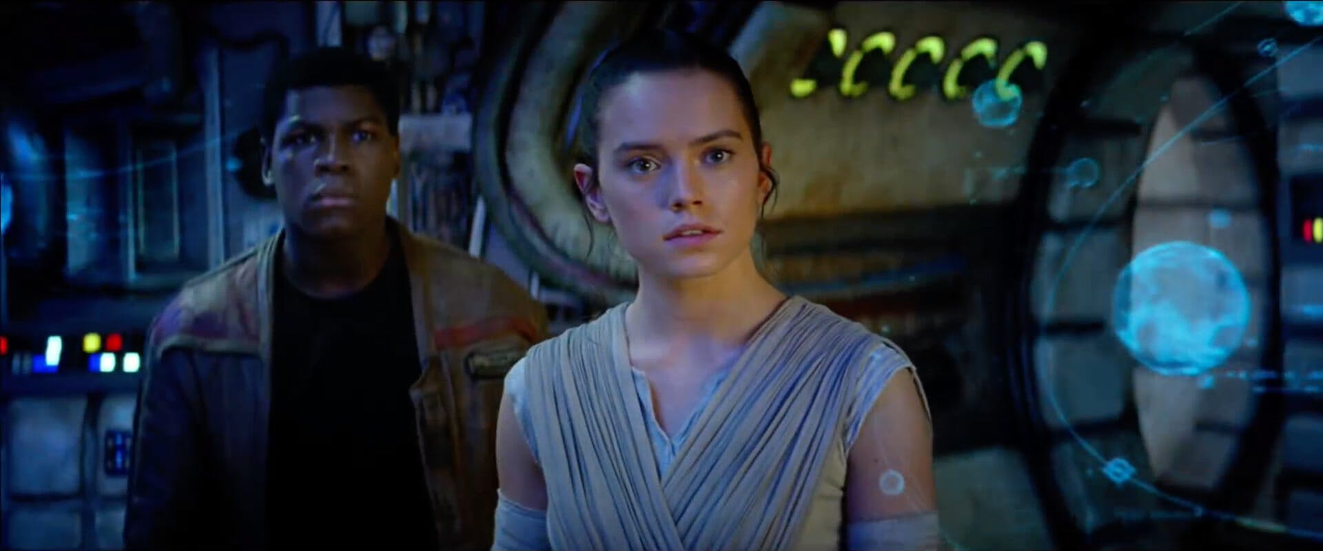 The Force Awakens - Rey and Finn