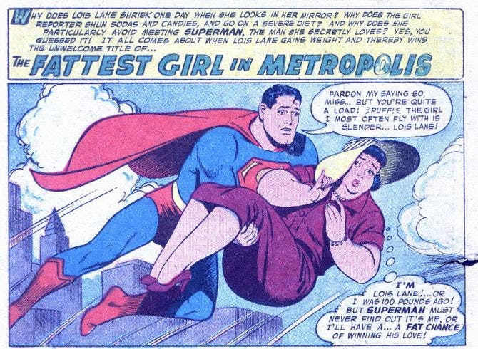 WTF Marvel DC - Fat Lois Lane