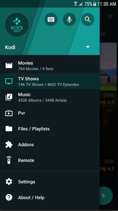 Yatse Kodi remote for Android - universal remote app
