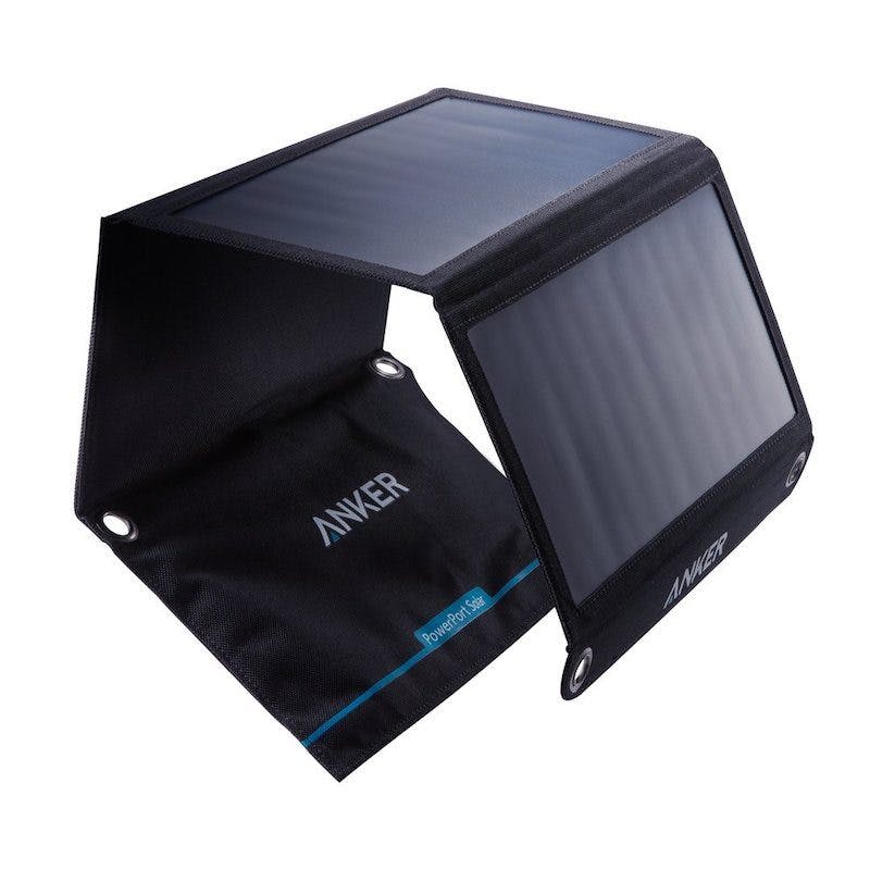 best solar powered phone chargers - anker powerport