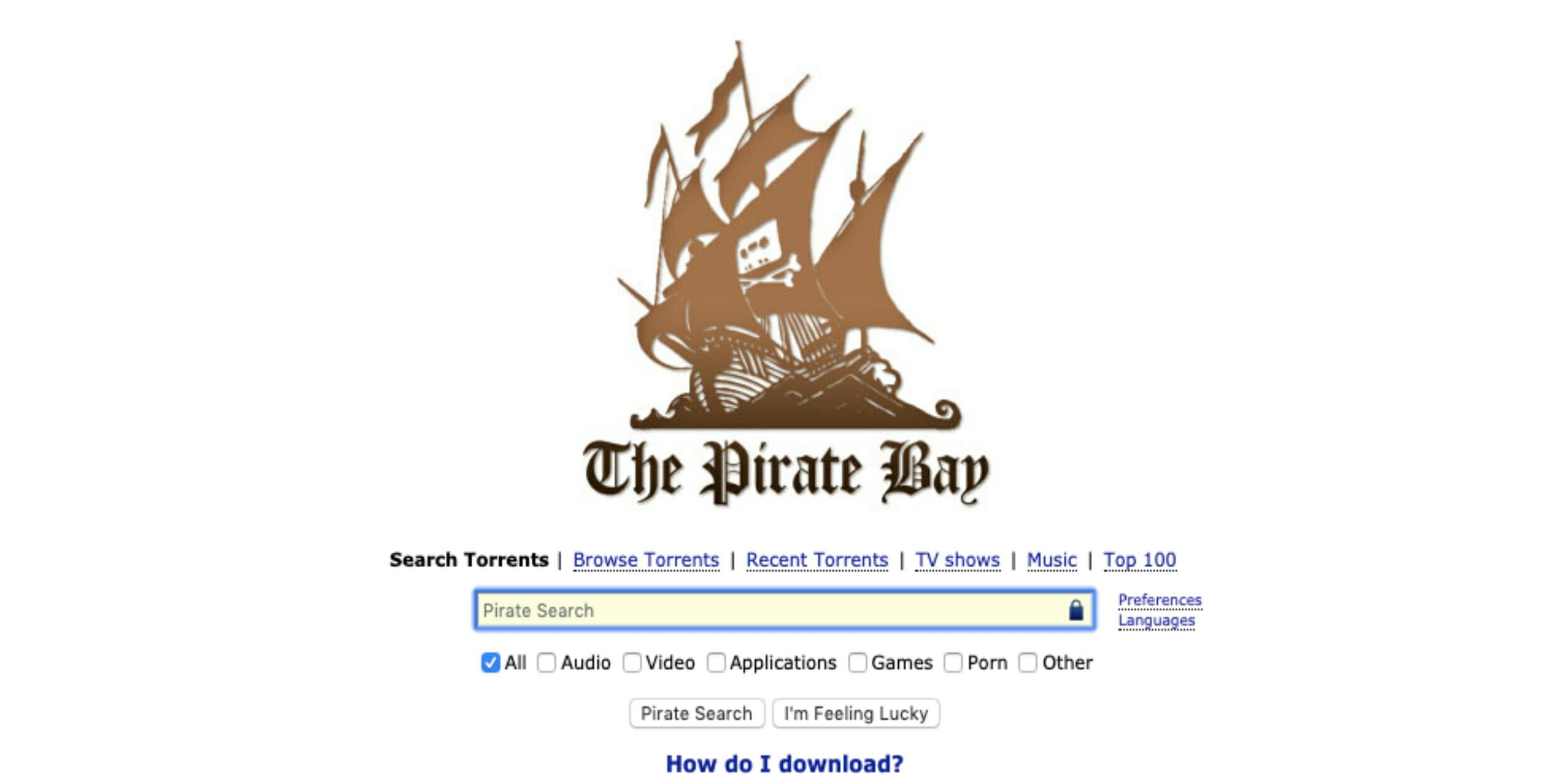 best torrenting sites 2019 the pirate bay