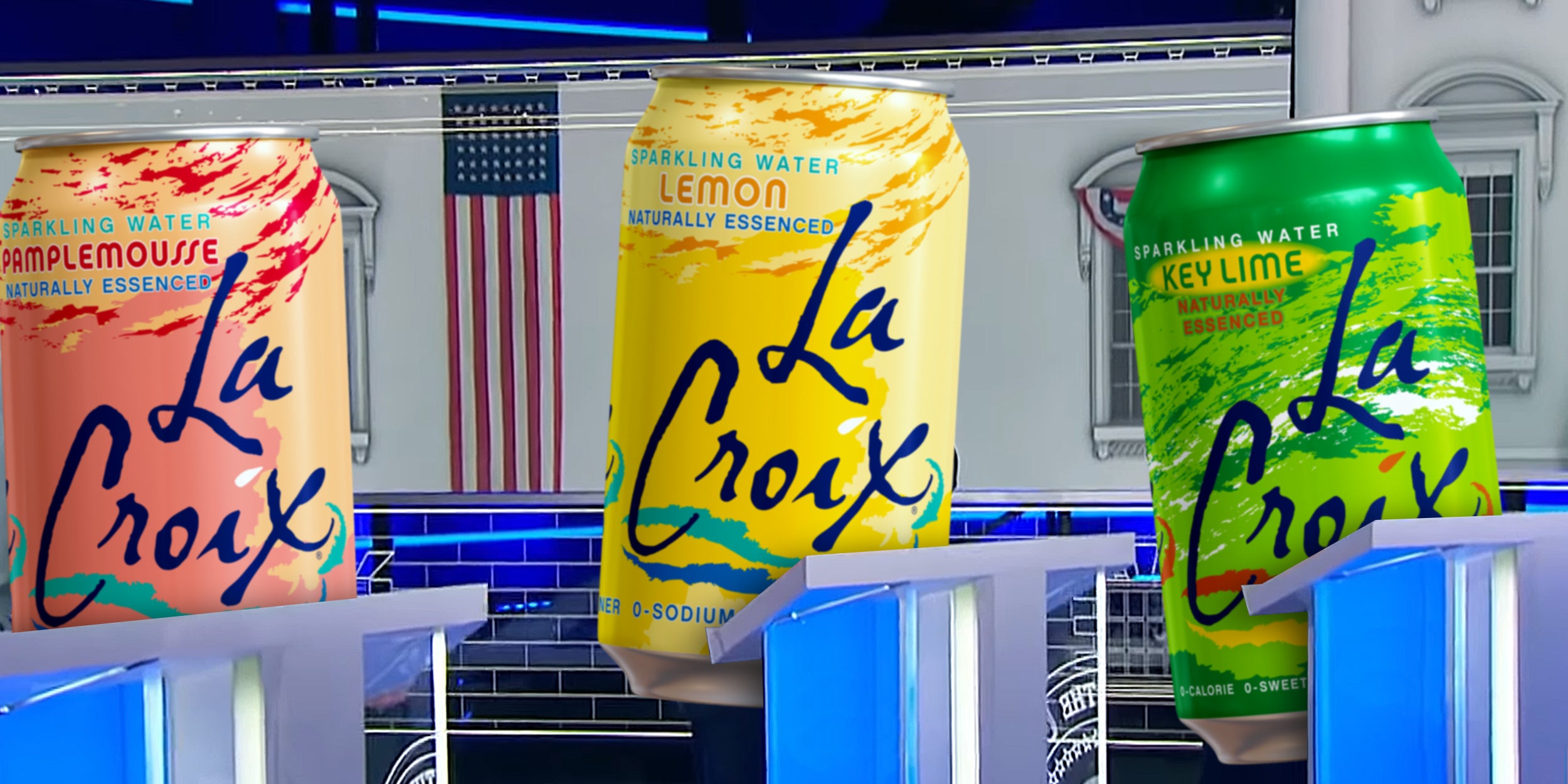 democratic candidates as lacroix flavors