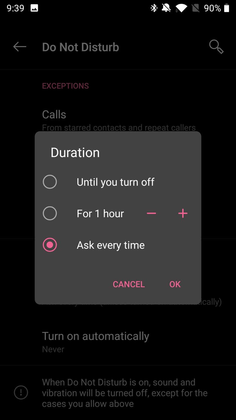 Do Not Disturb How to Get the Most Out of Your Phone's Setting