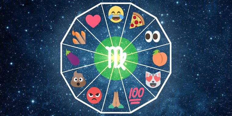 emoji horoscope virgo