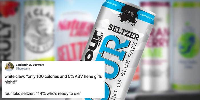 Four Loko Hard Seltzer Memes Are Taking Over Twitter
