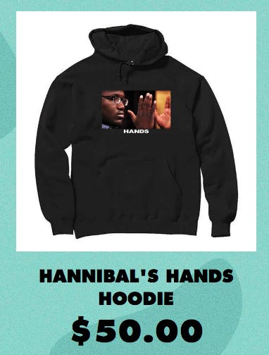 hannibal hands meme hoodie