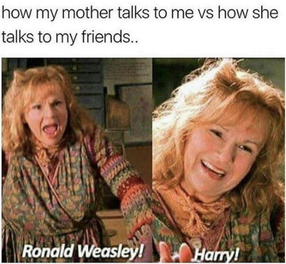 Clean Harry Potter Memes - -Unofficial Weasley