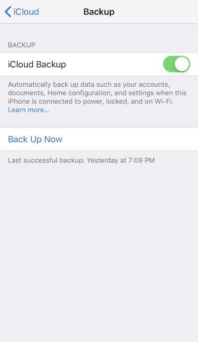 how to backup to icloud - 2