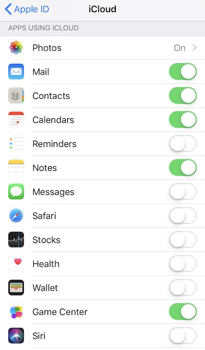 how to back up iphone to icloud - options