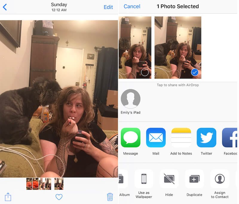 how to hide photos on your iphone - photos