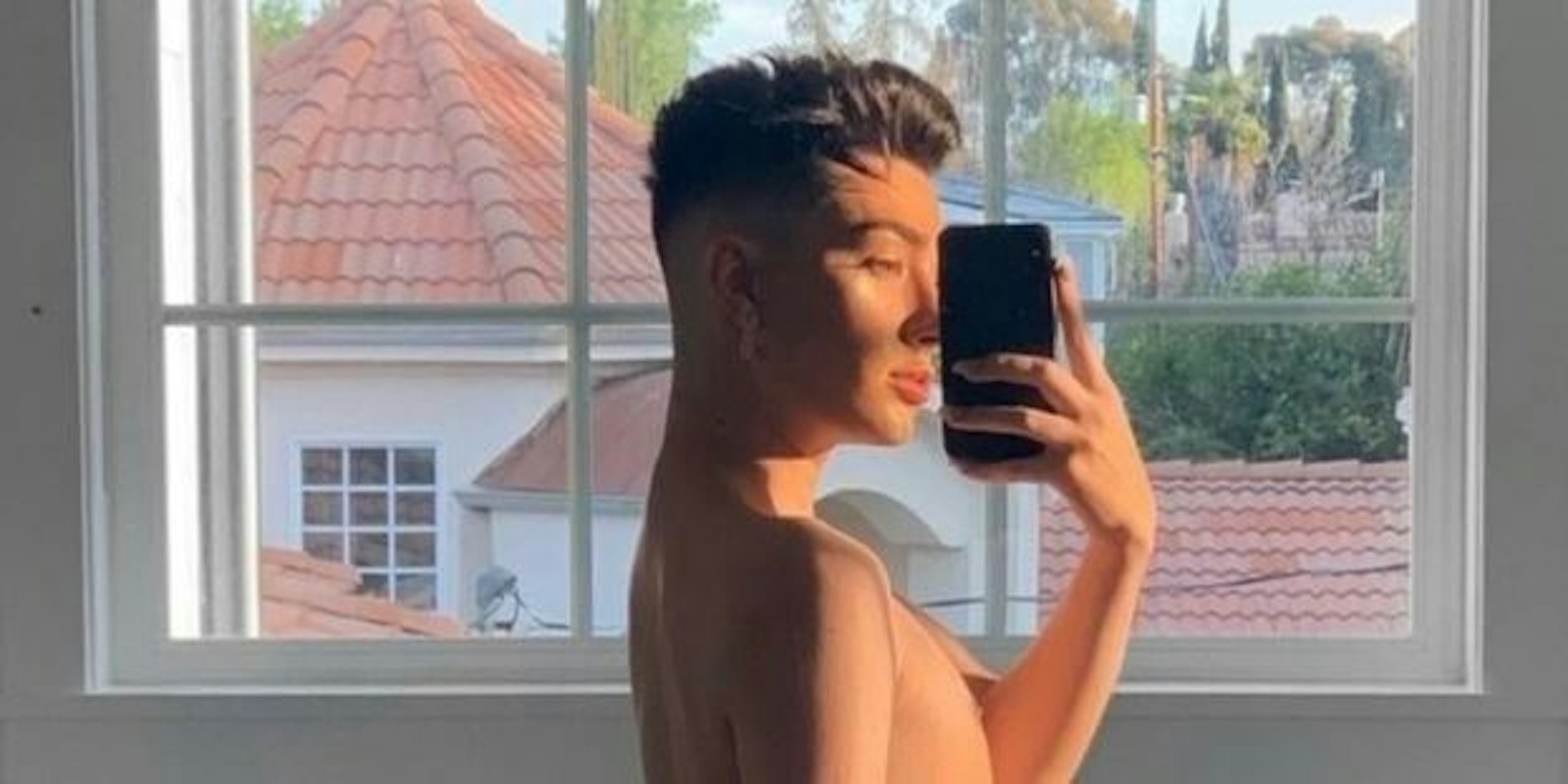 James Charles nude photo Twitter