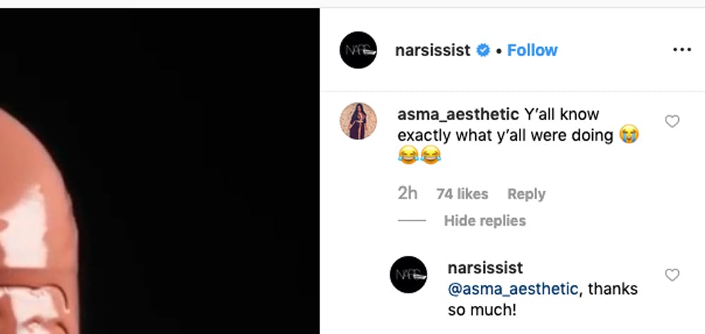 nars comment