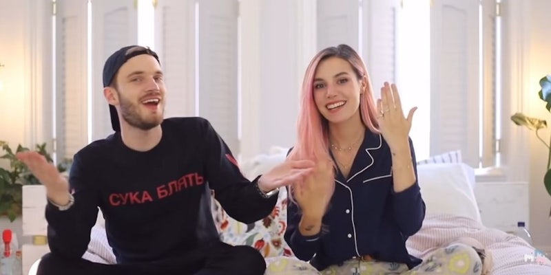 Pewdiepie Marries Marzia And Shares Their Wedding Photos Online 5508