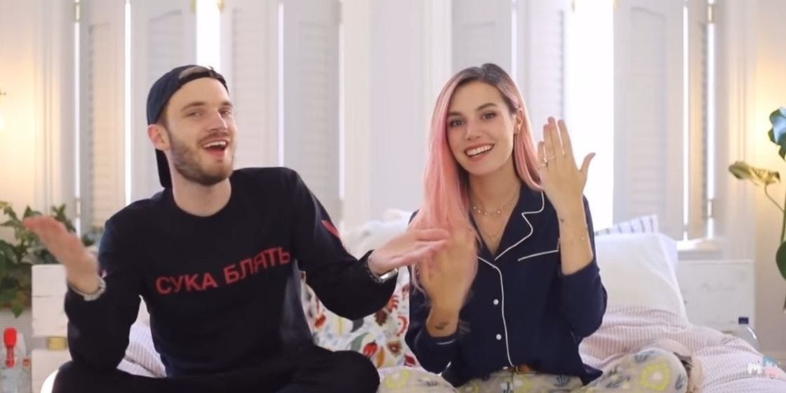 Pewdiepie Marries Marzia And Shares Their Wedding Photos Online 