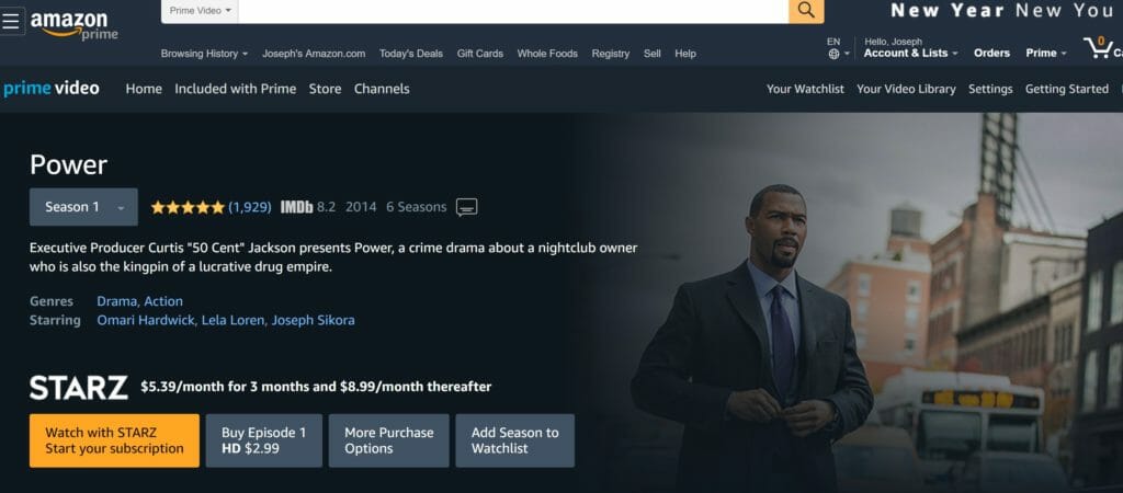 power season 6 amazon prime