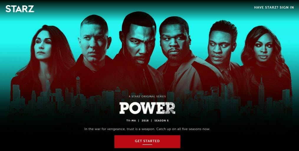 Power watch. Starz Original present. Starz Starz/attention Shoppers.