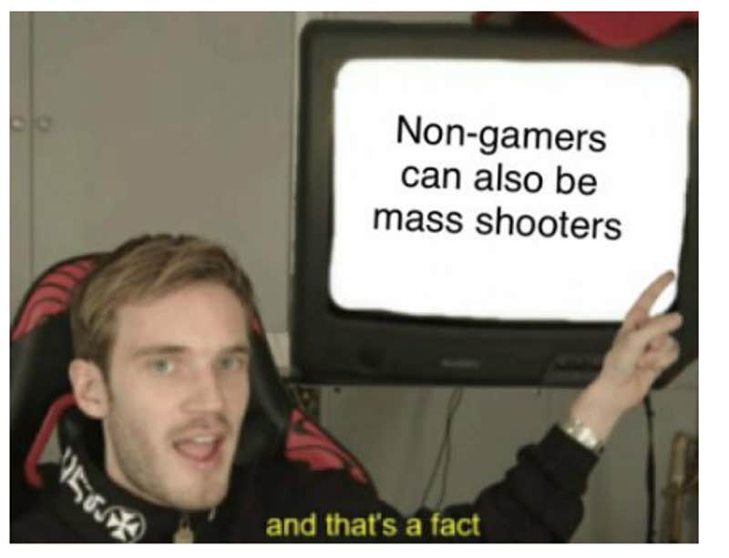 Gun Violence Memes About Violent Video Games Are Everywhere