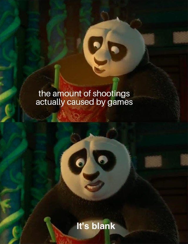 kung fu panda video game violence memes