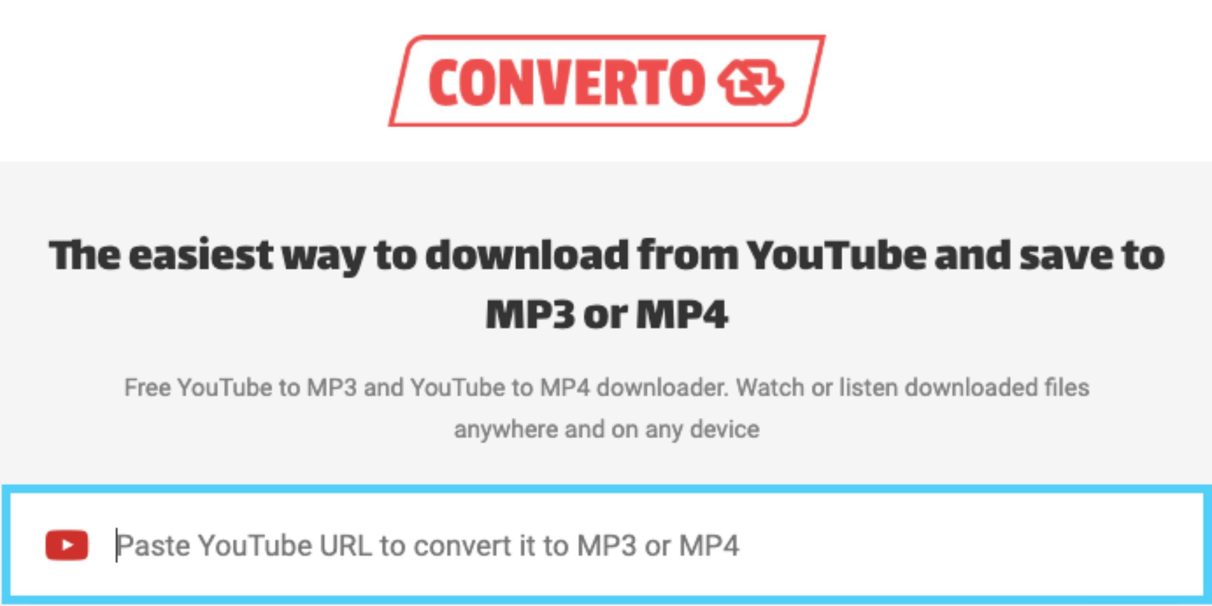 youtube mp3 converter online