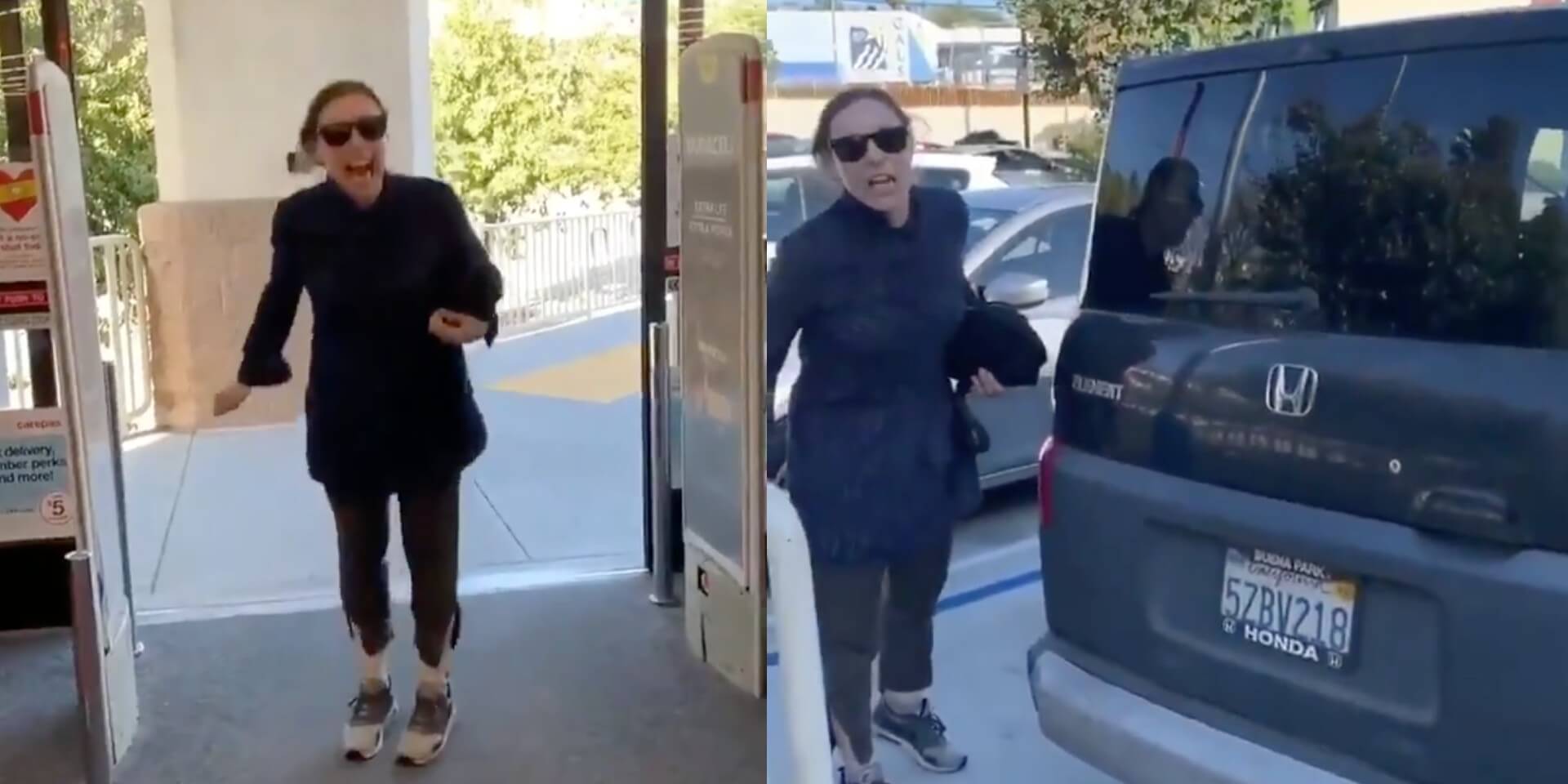 CVS white woman seen screaming the N-word