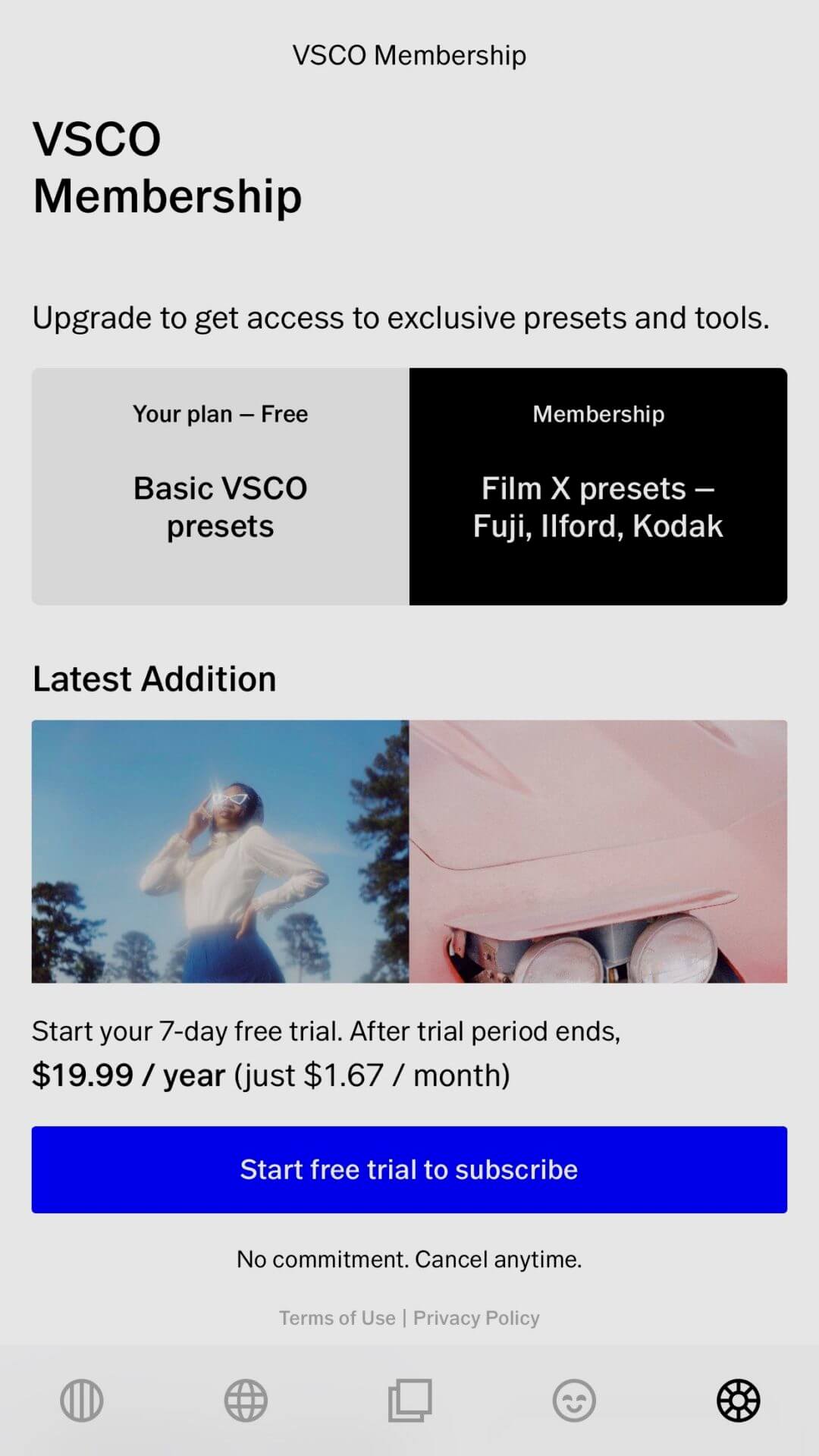 how much is vsco app