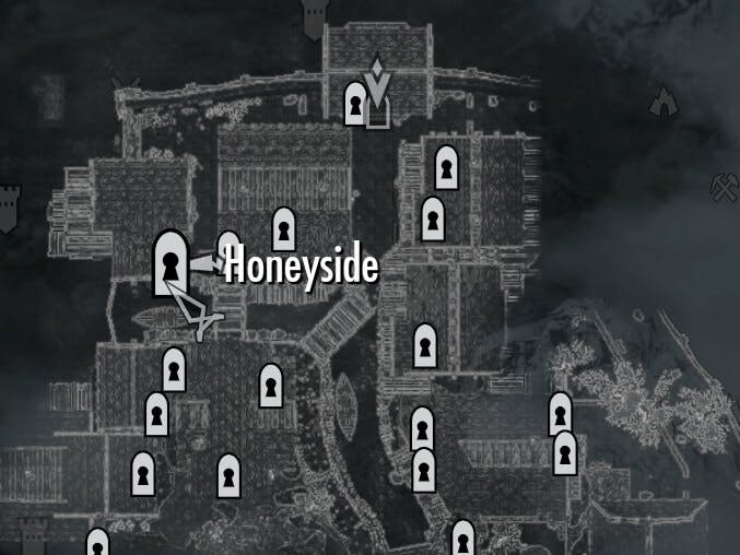Honeyside - map