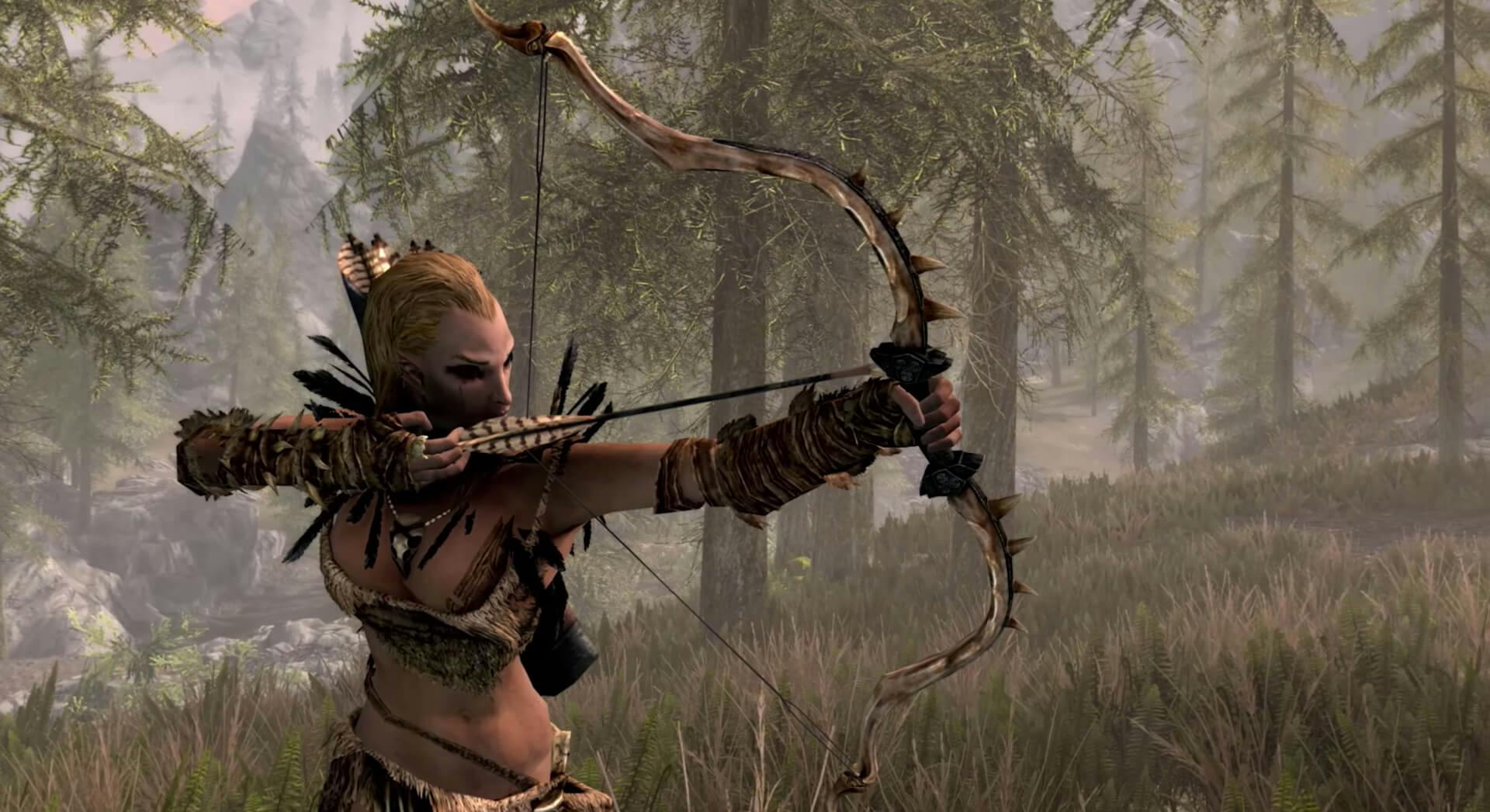 Bosmer - Wood Elf skyrim races