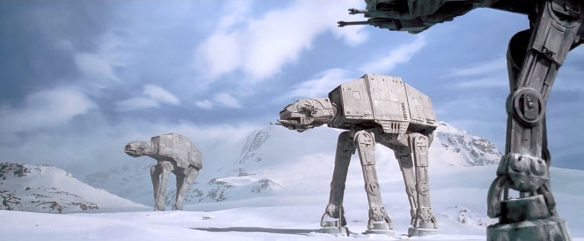Empire Strikes Back - AT-AT star wars movies