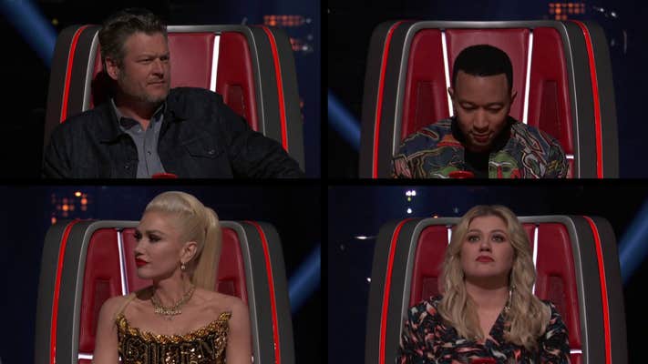 the voices judges