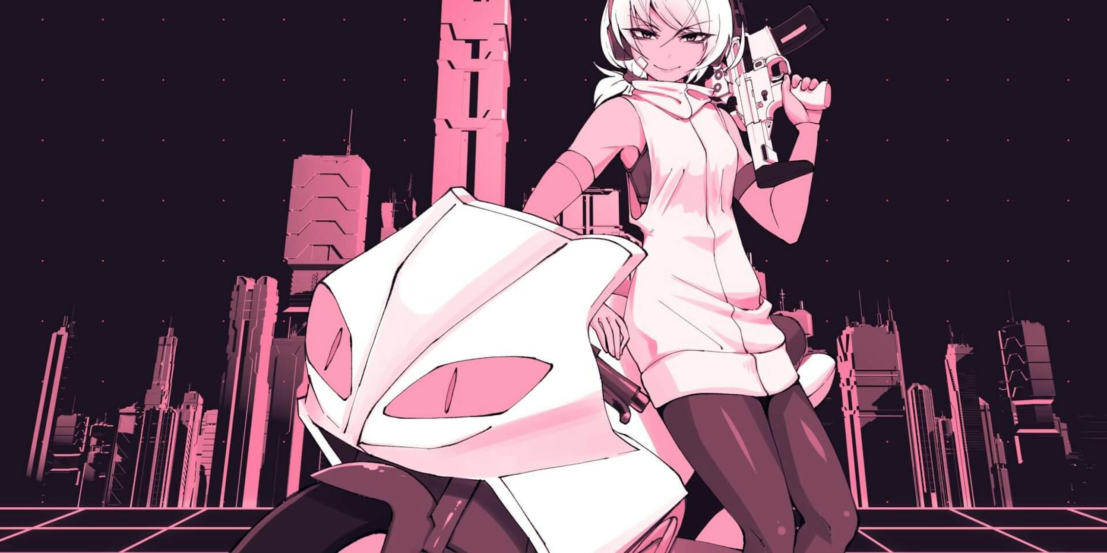 Uragoner Is a Cyberpunk Role-Playing Game With Lewd Anime Girls