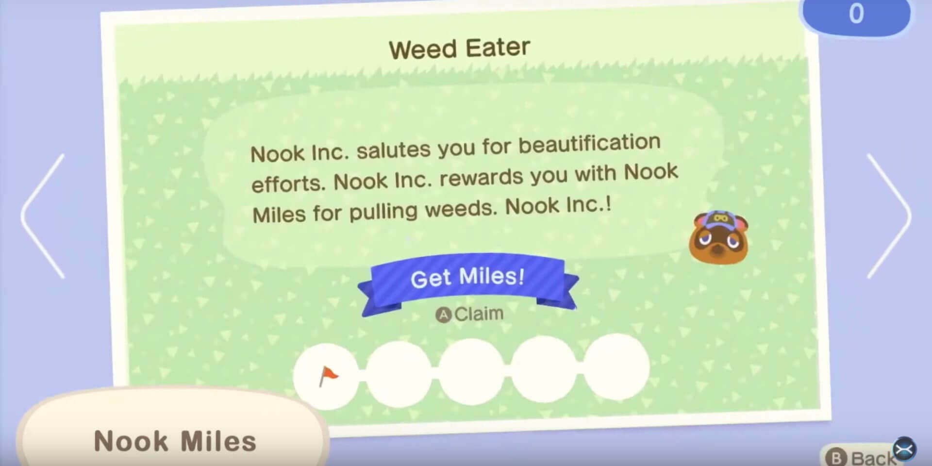 animal crossing new horizons nook miles