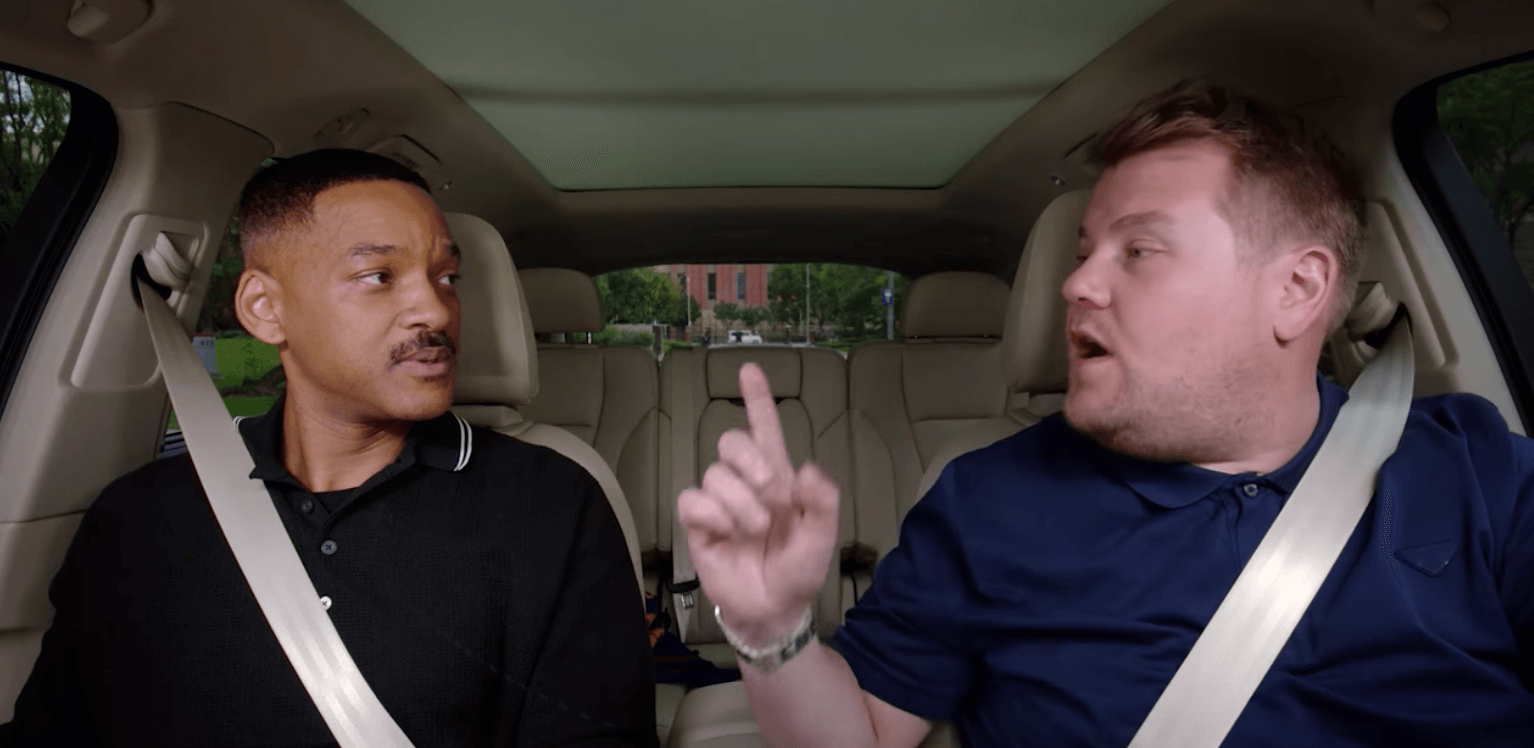 James Corden Will Smith Carpool Karaoke Late Late Show with James Corden AppleTV+