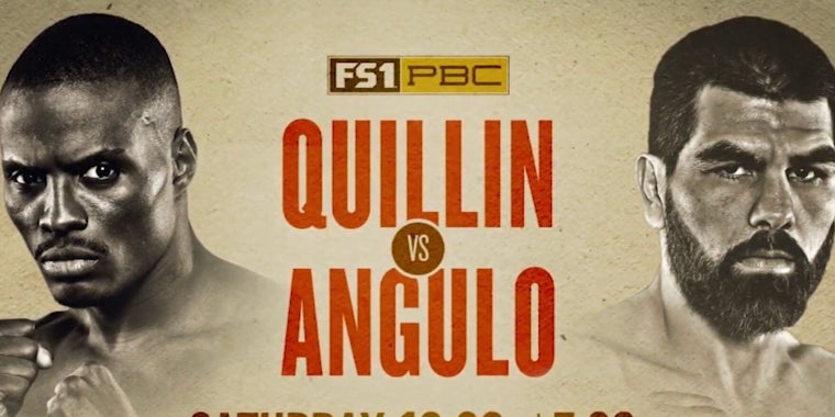 Quillin vs Angulo boxing live stream FS1