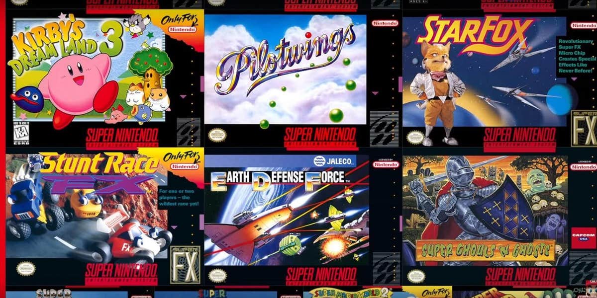 Can you play super nintendo games on switch Clearance
