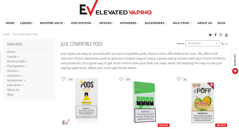elevated vaping