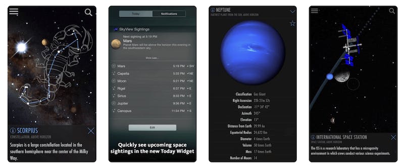 best astronomy apps - skyview
